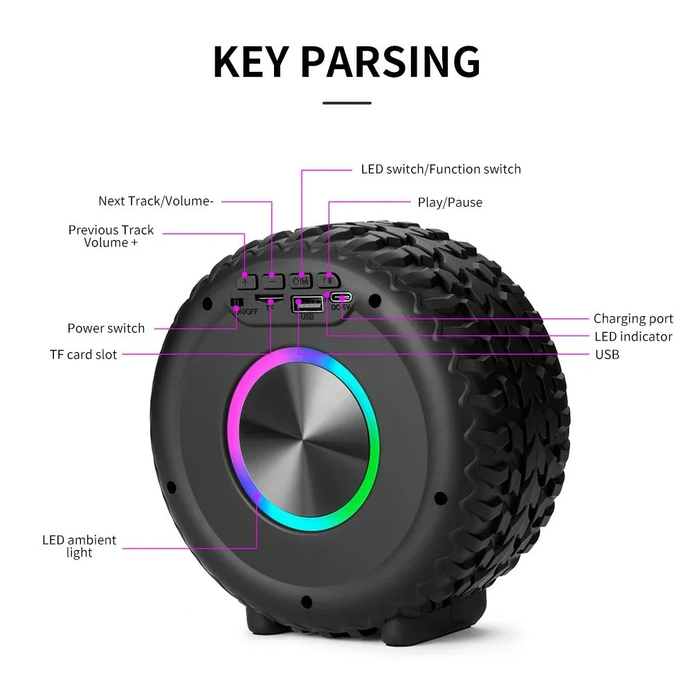 HIFI Sterero Speaker Wireless Bluetooth